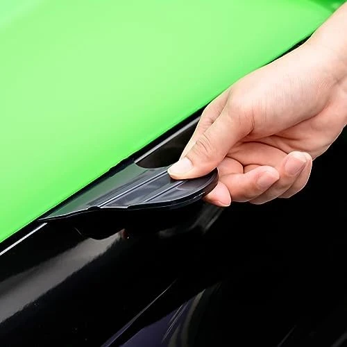 Saplı Ufak Köşelik Kenar Raglesi Cam Filmi Çekme Aparatı Siyah - 7