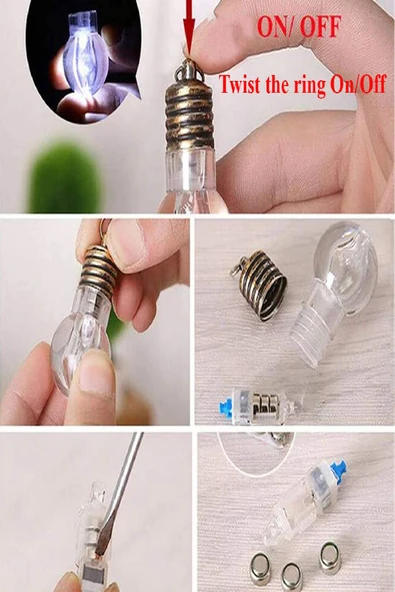 Ay Şekilli LED Gece Lambası - Bebek ve Çocuk Odası Masaüstü Işıklı Dekoratif 14 CM - 3