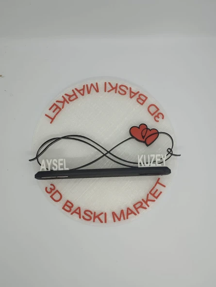 Sonsuzluk Aşkı 3D Baskılı Dekor Sevgililer Günü veya Yıldönümleri için Kişiselleştirilmiş Romantik Hediye - 8