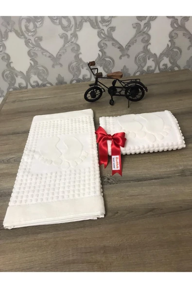 Özdilek Banyo Ayak Havlusu 2li - Krem - 2