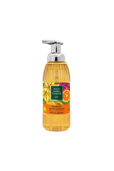 500ml Köpük Bodrum Mandalinası Sabun Pet Şişe