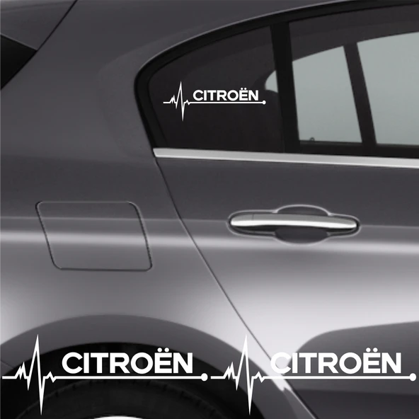 Citroen Nemo İçin özel yeni uyumlu Aksesuar Oto Ritim özel yeni sticker 2 Adet 20*9 Cm