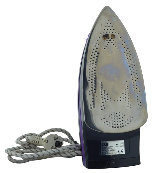 CVS DN 1775 Çelik Tabanlı 2000 W Buharlı Ütü Kablo Hasarlı - 2