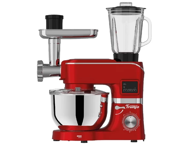 Trumio SM1503BMLF 6.2 lt Kırmızı Blender ve Hamur Yoğurma Makinesi