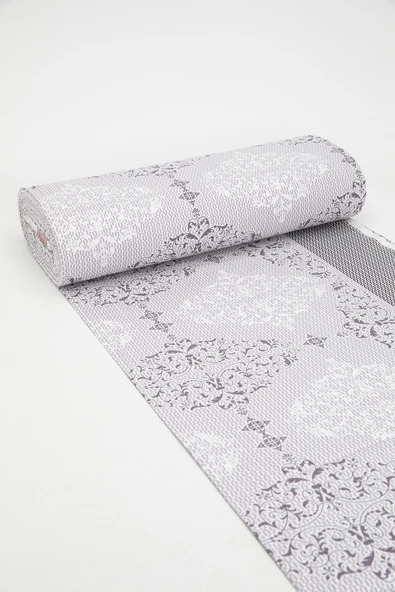 Royal 63 Tel %100 Pamuk Akfil Metrelik Nevresim Kumaşı 10 Metre - Mor - 4