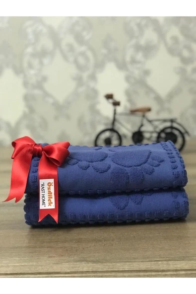 Özdilek Banyo Ayak Havlusu 2li - Lacivert