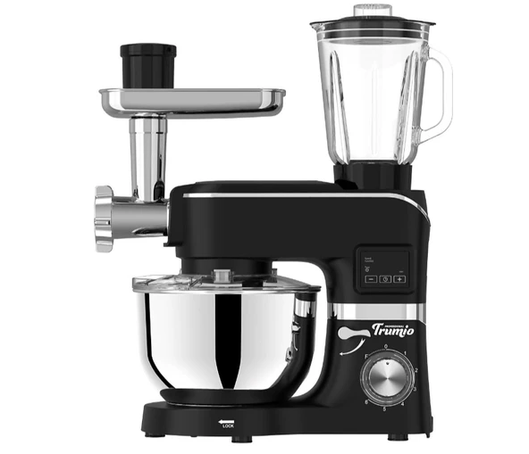 Trumio SM1503BMLF 6.2 L, Çok İşlevli Kıyma Çekme Hamur Mayalama Blender Makinesi