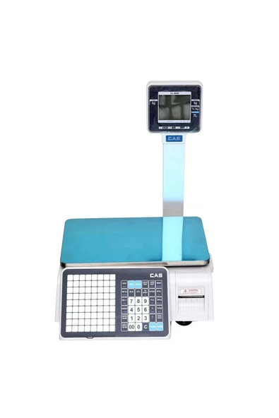 CAS Cl 3000P 15 Kg 2 Gr Barkodlu Terazi - Resim 2