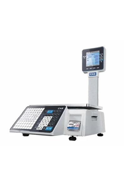 CAS Cl 3000P 15 Kg 2 Gr Barkodlu Terazi - Resim 4