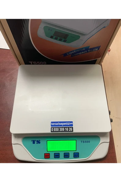 TERAZİ SEPETİ Ts-500 25 Kg 1 gr Hassas Tartım Terazisizi ürün görseli 1
