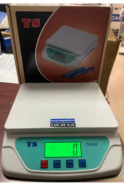 TERAZİ SEPETİ Ts-500 25 Kg 1 gr Hassas Tartım Terazisizi - Resim 2