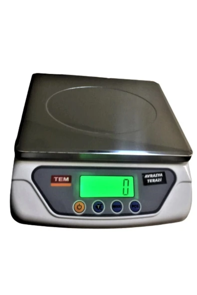 TERAZİ SEPETİ Ts 500 25 Kg 1 Gr Hassasiyetli Hassas Tartım ürün görseli 1