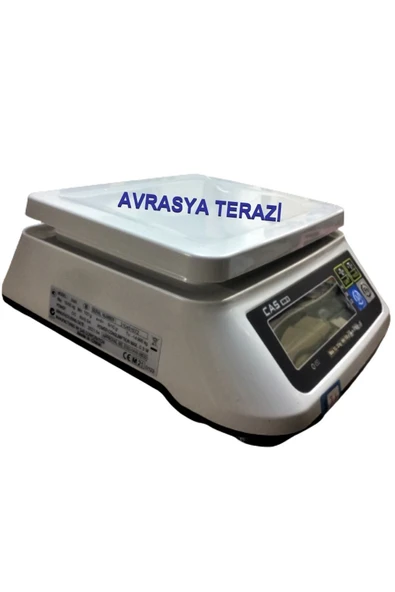 CAS Sw Iı Dijital Hassas Terazi Hassasiyet: 1gr. 30kg. - Resim 3