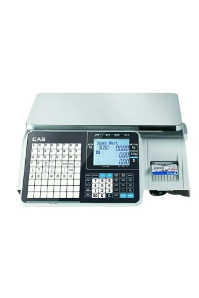CAS Cl 3000 B Barkodlu Terazi 15 - 30 Kg Boyunsuz ürün görseli 1