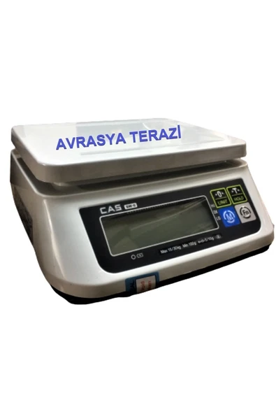 CAS Sw Iı Dijital Hassas Terazi - Hassasiyet: 1 Gr. Max: 30 Kg - Resim 4