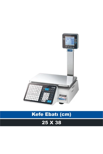 CAS Cl-3000 15 Kg 2 Gr Barkodlu Terazi (onaylı) ürün görseli 1