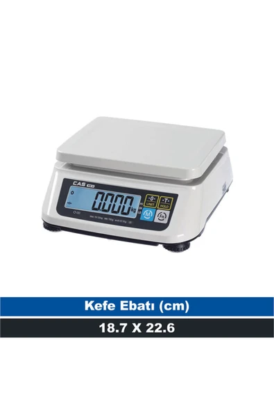 CAS Sw-ıı 30 Kg 1 Gr Tartım Terazisi (onaysız) ürün görseli 1