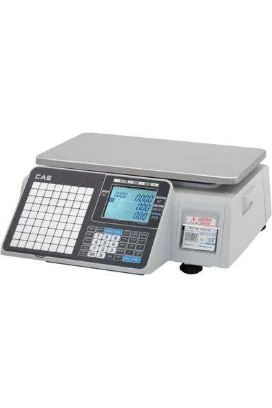 CAS Cl 3000B 30 Kg 5 Gr Barkodlu Terazi ürün görseli 1