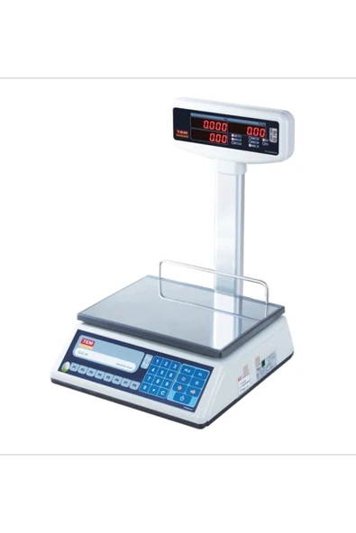 TERAZİ SEPETİ Ege Led 30 Kg Boyunlu Onaylı Terazi - Terazi 2 Yıl Garantili ürün görseli 1