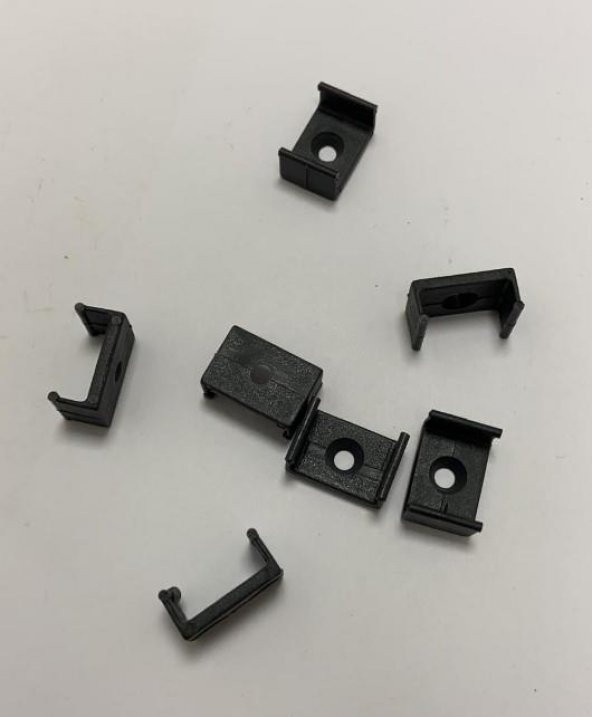 LED FLORASAN ALÜMİNYUM PROFİL FL-05 İÇİN TUTUCU AYAK PLASTİK TEKLİ