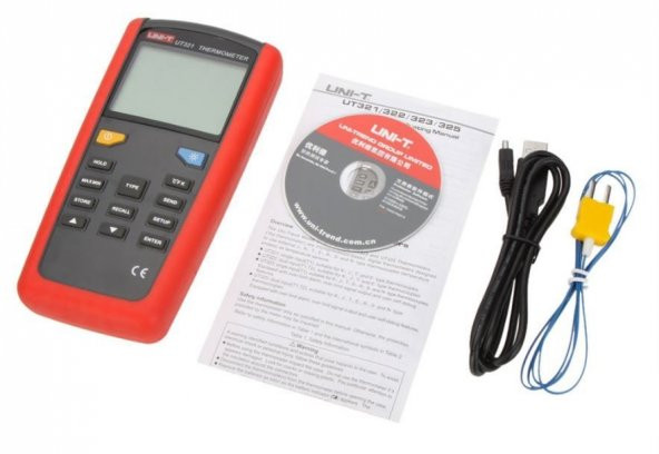 UNI-T UT 321 Termometre USB Datalogger -250° +1372° UT321 - 2