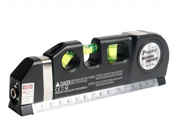Proskit Pd-161C Lazerli Metre Su Terazili 4İn1 - 2