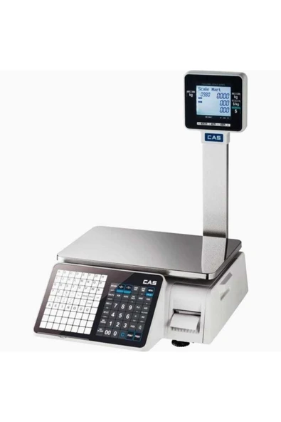CAS Cl3000p Barkodlu Terazi 15/30 Kg ürün görseli 1