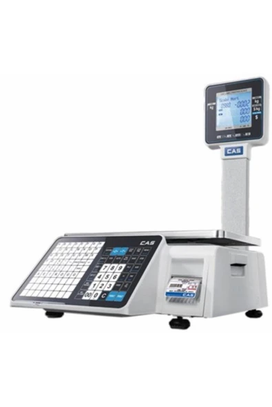 CAS Cl 3000 Barkodlu Terazi 10 Adet Etiket Hediyeli ürün görseli 1
