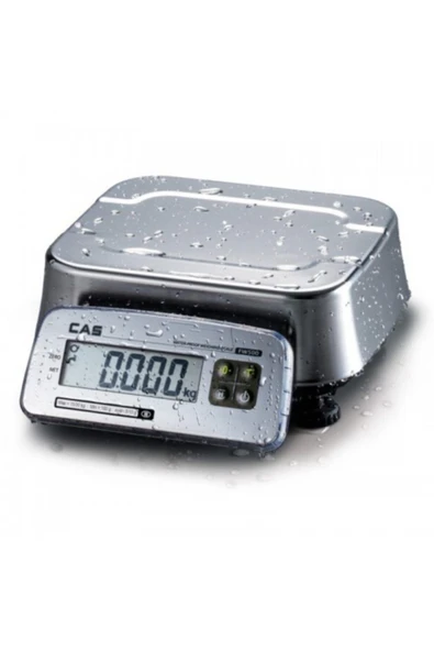 AGT Cas Fw 500 C 15 -30 Kg Su Korumalı Terazi Lcd ürün görseli 1
