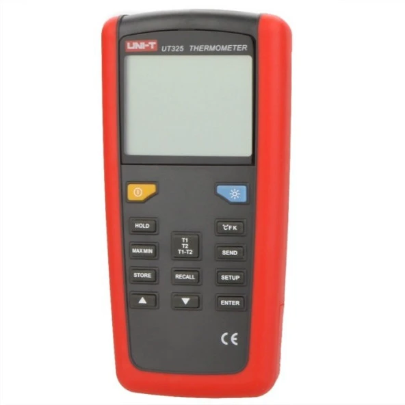 UNI-T UT 325 Çift Girişli Profesyonel Termometre USB Datalogger UT325 - 3