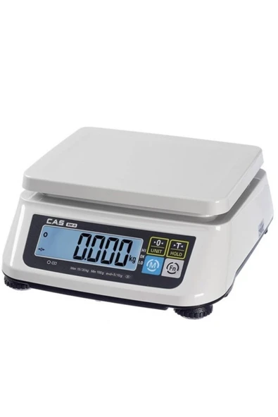 CAS Sw-ıı 30 Kg - 5 gr Akülü Pc Bağlantılı Elektronik Tartım Terazisi ürün görseli 1