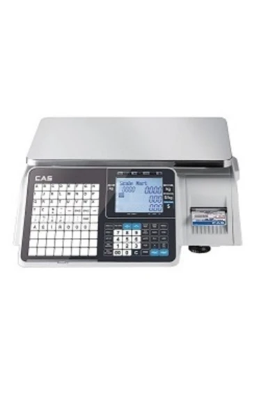 AGT Cas Cl 3000 P Barkodlu Terazi 30 Kg - Resim 3