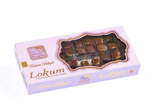 Çikolatalı Antep Fıstıklı Lokum 420 g