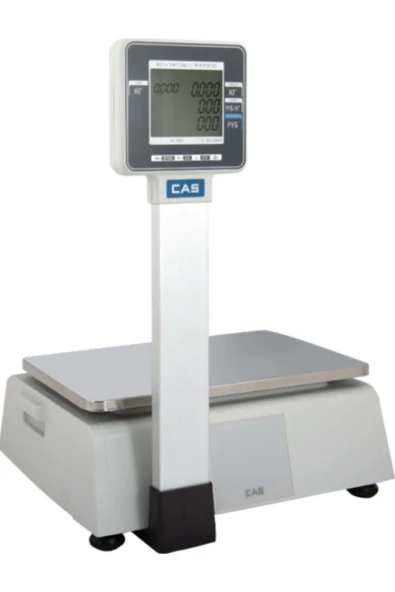 CAS Cl 3000 Karekod Barkod Terazi 15 Kg - Resim 3