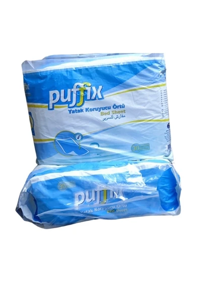 Puffix Yatak Koruyucu Örtü 90x180 cm 30 Adet