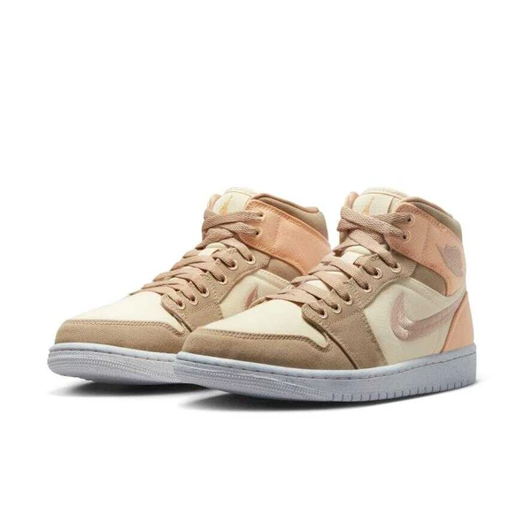 NİKE Air Jordan 1 Mid SE Kadın Basketbol Ayakkabısı DV0427-102 - 3