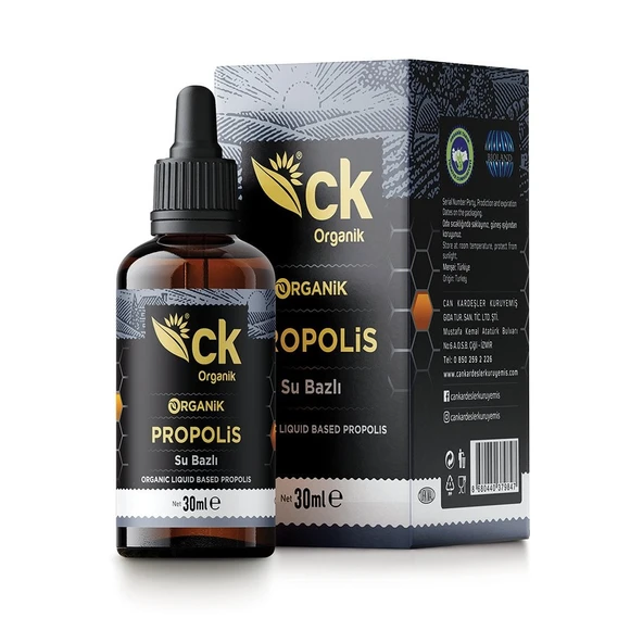 Organik Su Bazlı Propolis 30 Ml