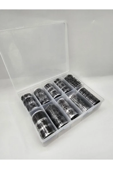 10'lu Rulo Tırnak Folyosu - Nail Art - 3