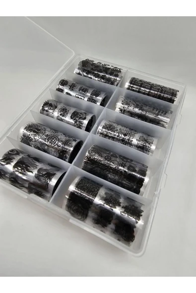 10'lu Rulo Tırnak Folyosu - Nail Art - 4