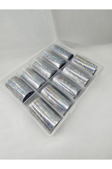 10'lu Rulo Tırnak Folyosu - Nail Art