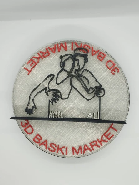 Kişiselleştirilmiş Çift Vücut 3D Baskı Masa Dekoru, Özel Çift Masa Dekoru, Sevgililer Günü Hediyesi, Sevgililer Günü Hediyesi, Yıldönümü Hediye Dekoru - 7