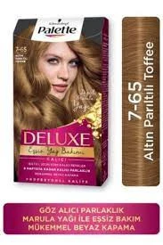 PALETTE DELUXE  ALTIN PARILTILI TOFFEE  7-65 - 1