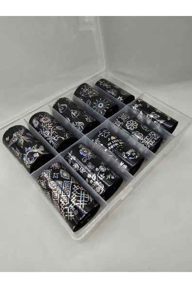 10'lu Rulo Tırnak Folyosu - Nail Art - 3