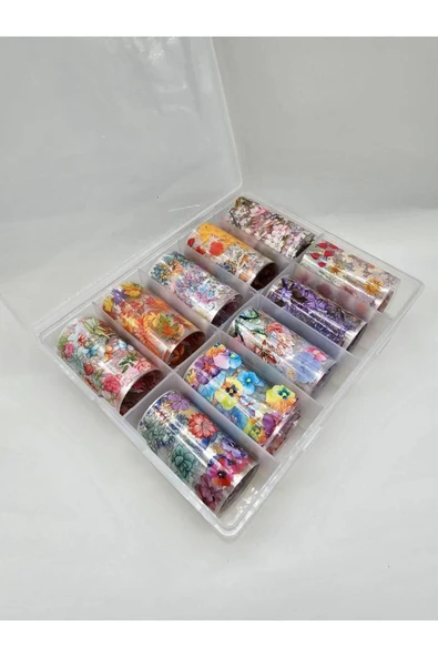 10'lu Rulo Tırnak Folyosu - Nail Art - 4