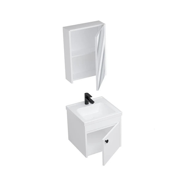 UBM Ceylan 50 cm Banyo Dolabı Seti Beyaz - 3
