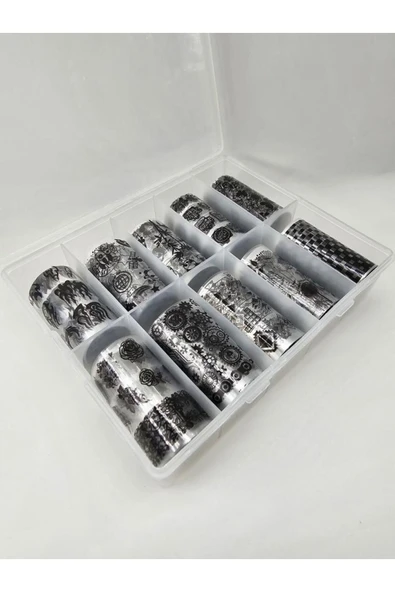 10'lu Rulo Tırnak Folyosu - Nail Art - 2