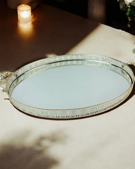 Hiraeth Dekoratif Söz Nişan Tepsisi - 3