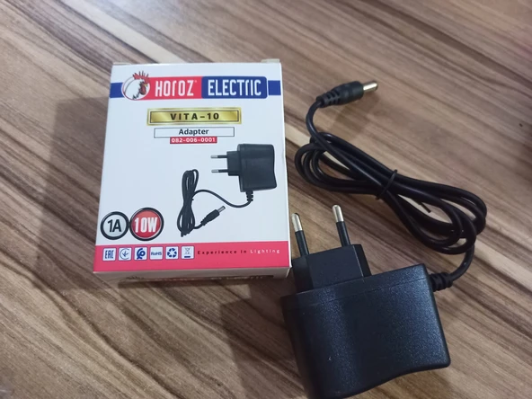 HOROZ VITA-10 10W 100-240V/12V 1A ADAPTÖR