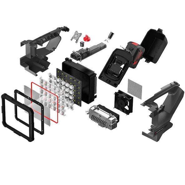 LEDLENSER XP30R ALAN AYDINLATMA FENERİ - Resim 3