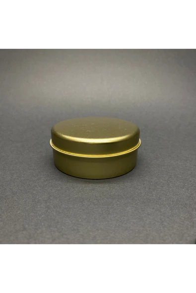 100 CC METAL KUTU - GOLD -GÜMÜŞ-BEYAZ-SİYAH TENEKE KUTU - KÜÇÜK METAL KUTU -METAL TENEKE KUTU 4 ADET - 8